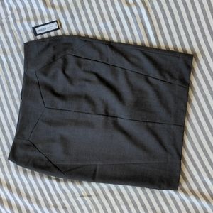 NEW dark grey pencil skirt size 10